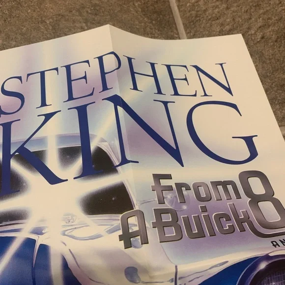 From a Buick 8 by Stephen King (2002, Hardcover) 1st Edition w/Promo Poster - Picture 3 of 11